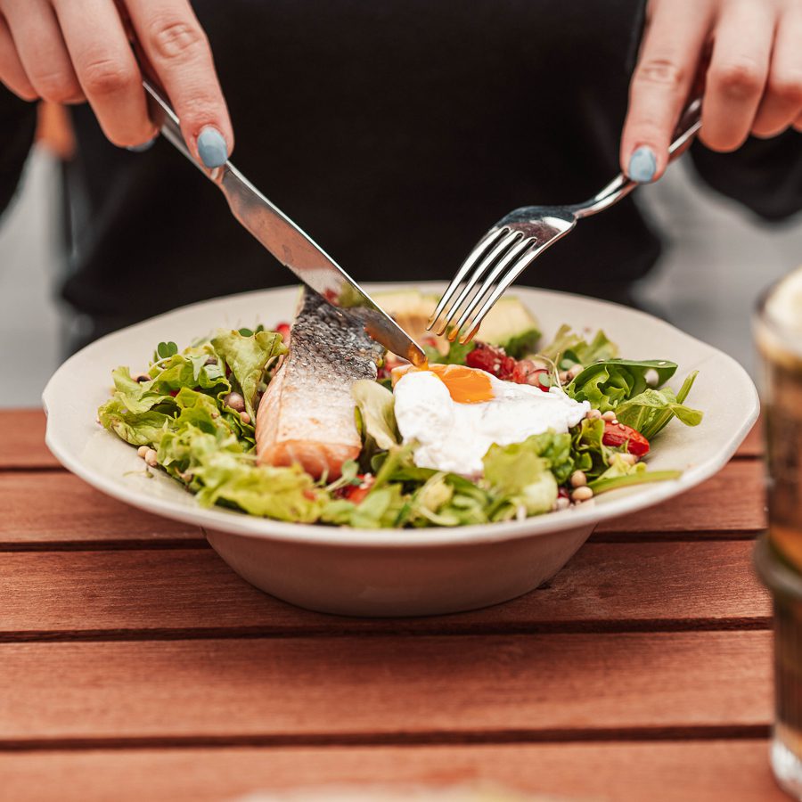 Salat Lachs
